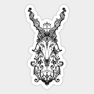 Decorative Goat Sticker